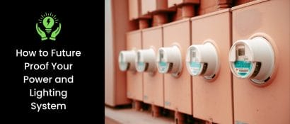 Power and lighting efficiency hero image